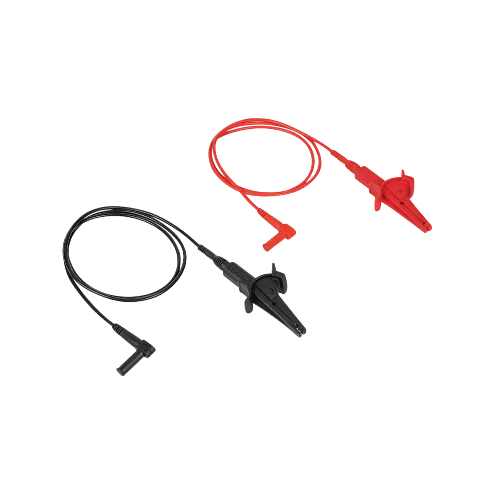Heavy-duty crocodile clips, test leads - 91.4 cm